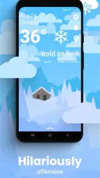 Funny Weather: Rude Forecast screenshot