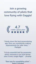 Gaggle Paragliding, Ultralight screenshot
