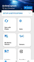 Garmin ActiveCaptain® screenshot