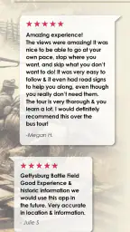 Gettysburg Battle Auto Tour screenshot