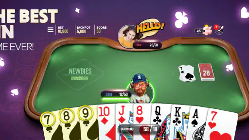 Gin Rummy Extra - Online Rummy screenshot