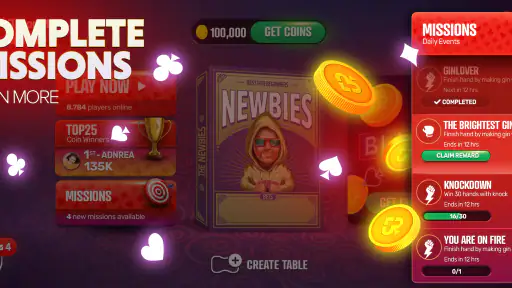 Gin Rummy Extra - Online Rummy screenshot