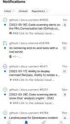 GitHub screenshot