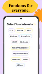 Glimmer: Interactive Fanfics screenshot