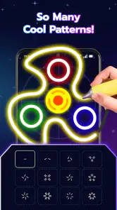 Glow Art: Finger Spinner screenshot