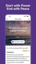 GlowVerse: Bible & Daily Verse screenshot