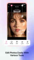 Glowy Beauty Cam: Photo Editor screenshot