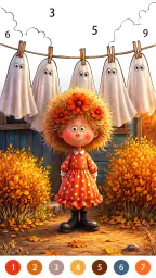 Golden Autumn: Color by Number screenshot
