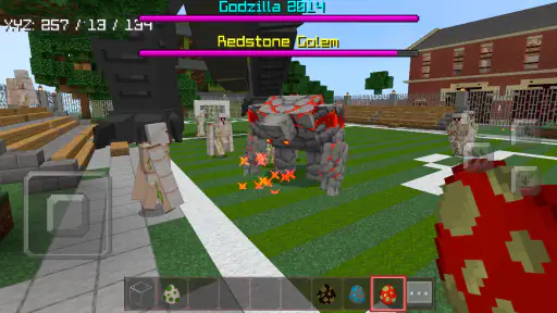 Golem Rise: Craft Arena screenshot