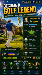 Golf Rising Star : Career Sim screenshot