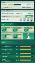 Golf Rising Star : Career Sim screenshot
