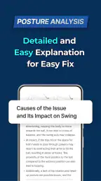 GolfFix AI Golf Swing Analyzer screenshot