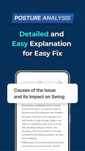 GolfFix AI Golf Swing Analyzer screenshot