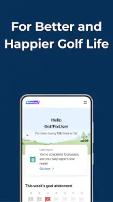 GolfFix AI Golf Swing Analyzer screenshot