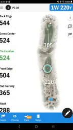 Golfshot Golf GPS RangeFinder screenshot