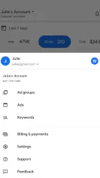 Google Ads screenshot