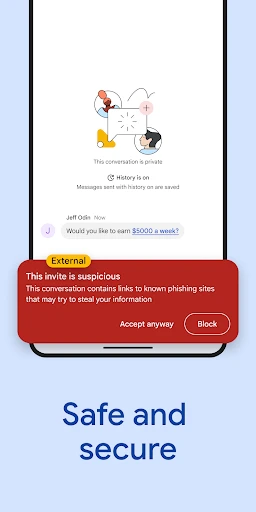 Google Chat screenshot