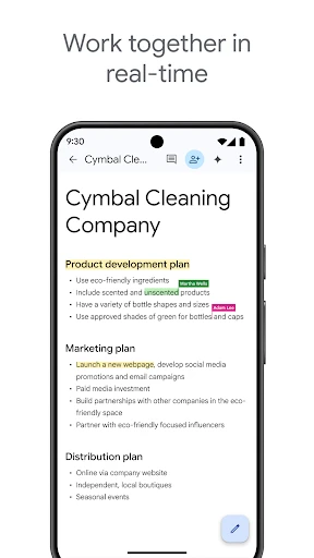 Google Docs screenshot