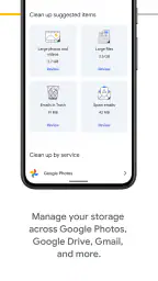 Google One screenshot