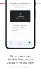 Google One screenshot