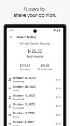 Google Opinion Rewards screenshot