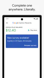 Google Opinion Rewards screenshot