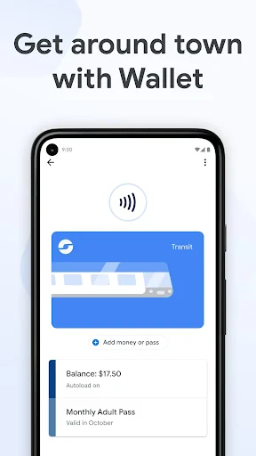 Google Wallet screenshot