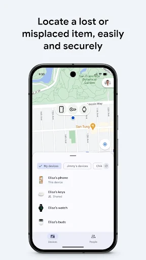 Google’s Find Hub screenshot