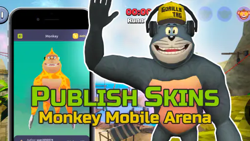 Gorilla Skins for Monkey Arena screenshot