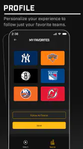 Gotham Sports screenshot
