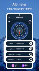 GPS Altimeter - Altitude App screenshot