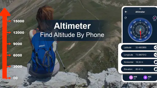 GPS Altimeter - Altitude App screenshot