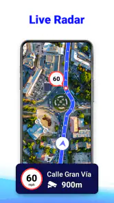 GPS Route Planner: Radar Map screenshot