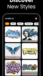Graffiti AI - Mural & Wall Art screenshot
