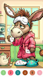 Meme Color By Number Game screenshot