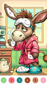 Meme Color By Number Game screenshot