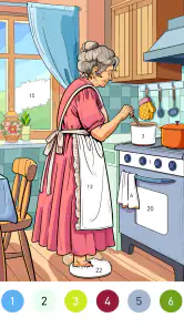 Meme Color By Number Game screenshot