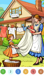 Meme Color By Number Game screenshot