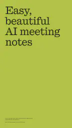 Granola - AI Meeting Notes screenshot