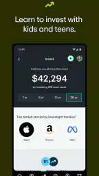 Greenlight Kids & Teen Banking screenshot