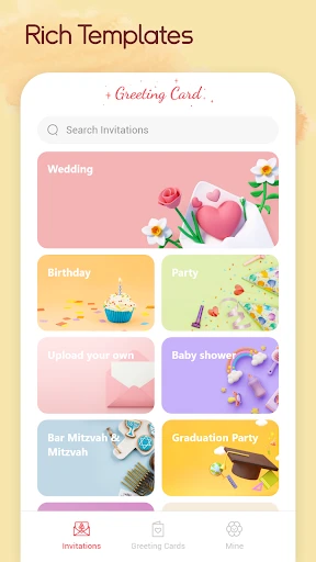 Greeting Card Design screenshot