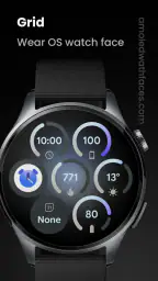 Grid Watch Face screenshot