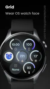 Grid Watch Face screenshot