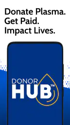 Grifols Plasma Donor Hub screenshot