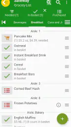 Grocery List App - rShopping screenshot