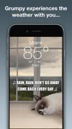 Grumpy Cat Weather screenshot