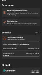 Guardian® Dental & Vision screenshot