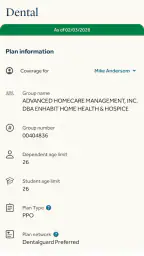 Guardian® Dental & Vision screenshot
