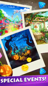 Gummy Drop! Match 3 & Travel screenshot
