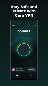 Guru VPN: Secure VPN Access screenshot